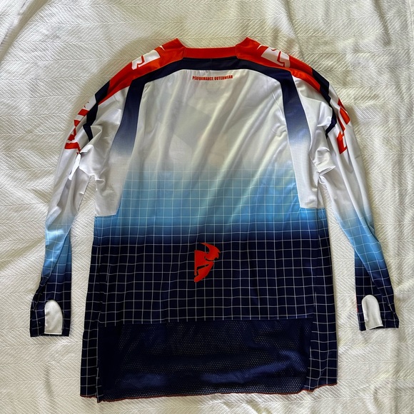 Thor Orange and Blue Thor Motocross Jersey size XXL - Picture 4 of 4